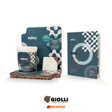 Giolli 024 Giollifloor Άοσμο Χρώμα Για Πλακάκια Ενός Συστατικού Νερού Σατινέ Λευκό