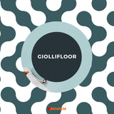 Giolli 024 Giollifloor Άοσμο Χρώμα Για Πλακάκια Ενός Συστατικού Νερού Σατινέ Λευκό