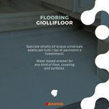 Giolli 024 Giollifloor Άοσμο Χρώμα Για Πλακάκια Ενός Συστατικού Νερού Σατινέ Λευκό