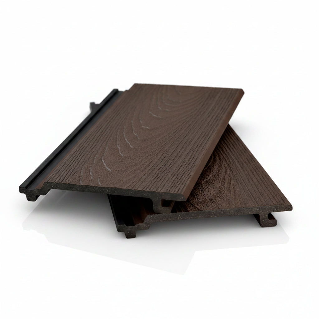 WPC Wall Cladding Premium Πηχάκια Επένδυσης Walnut 75110 12.5cm x 2900cm