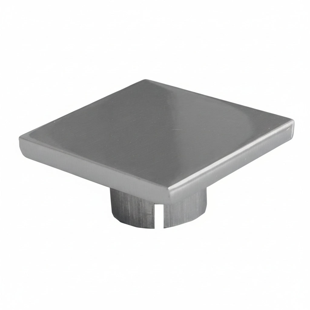 Τάπα Κολώνας Ανοδιωμένου Αλουμινίου 50x50mm Για Κολώνα Deck & Περίφραξης