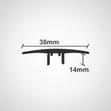 Προφίλ Παρκέ - Laminate Για Μεγάλη Βάση Ισόπεδο 38mm 2.75mtr ΧΡΥΣΟ