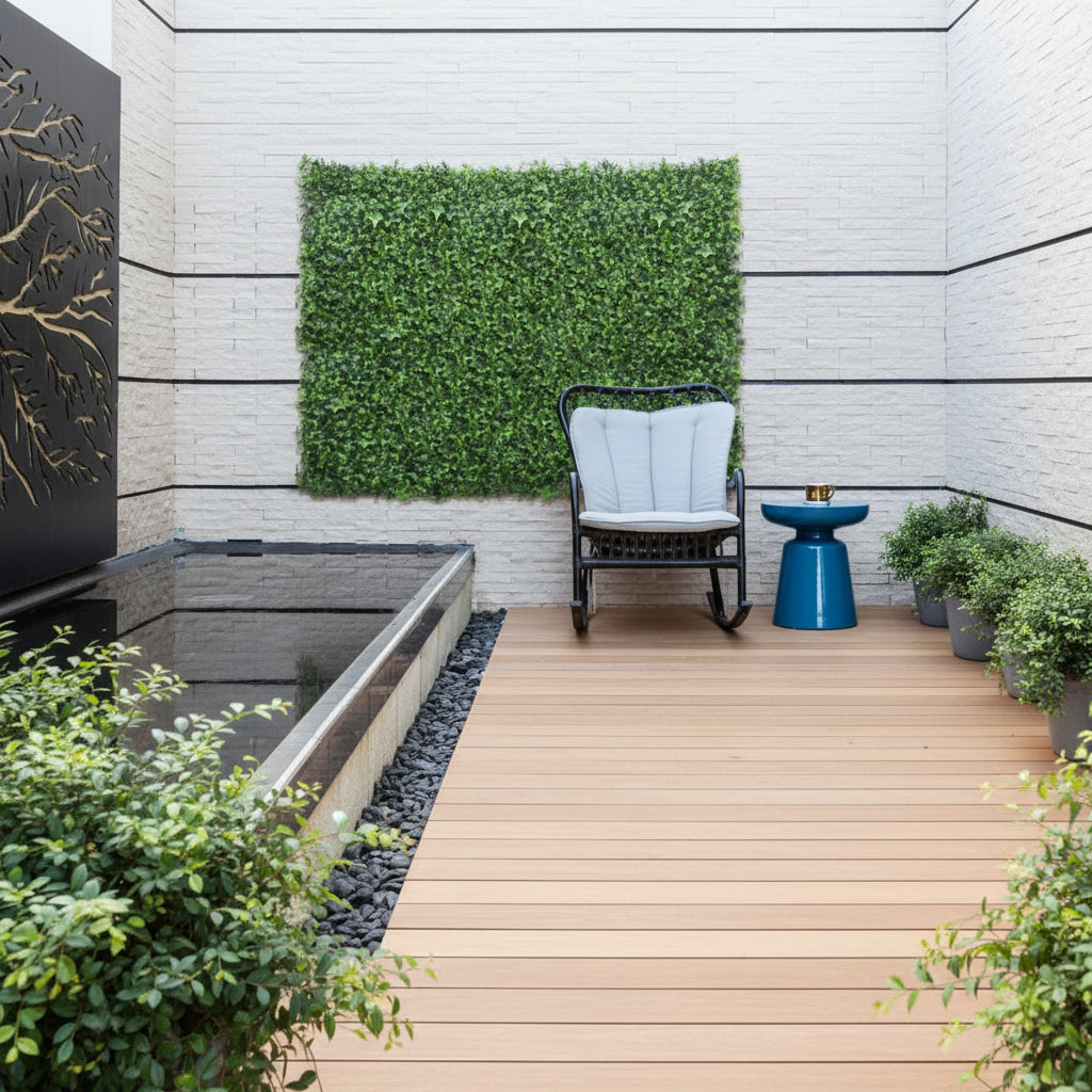 Κάθετος Διακοσμητικός Κήπος Φυλλωσιά Ivy Berlin A029 50x50cm