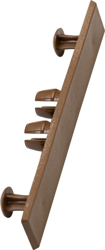 Τάπα Πλαστική Για Deck Δαπέδου Premium 23mm 640150 TEAK