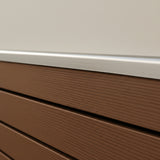 Κουπαστή Ανοδιωμένου Αλουμινίου 25x60mm 3mtr