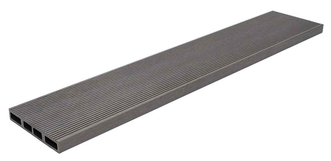 WPC Περίφραξης Διπλής Όψης 50 Dark Grey 140x20mm 3.6mtr
