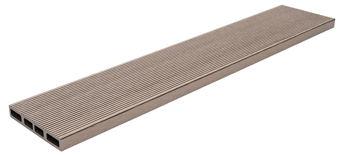 WPC Περίφραξης Διπλής Όψης 180 Light Grey 140x20mm 3.6mtr