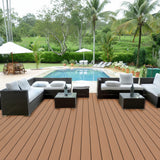 WPC Συνθετικό Δάπεδο DECK 40 Light Brown 25mm x 145mm x 3600mm