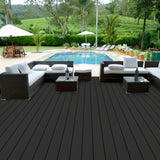 WPC Συνθετικό Δάπεδο DECK 50 Dark Grey 25mm x 145mm x 3600mm