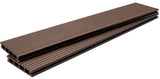 WPC Συνθετικό Δάπεδο DECK 110 Dark Brown 25mm x 145mm x 3600mm
