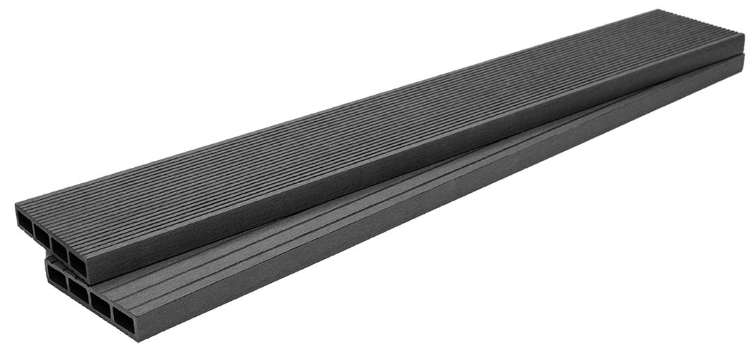 WPC Περίφραξης Διπλής Όψης 50 Dark Grey 110x20mm 3.6mtr