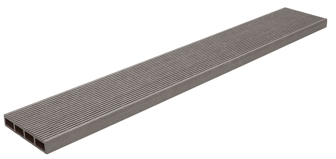 WPC Περίφραξης Διπλής Όψης 180 Light Grey 110x20mm 3.6mtr