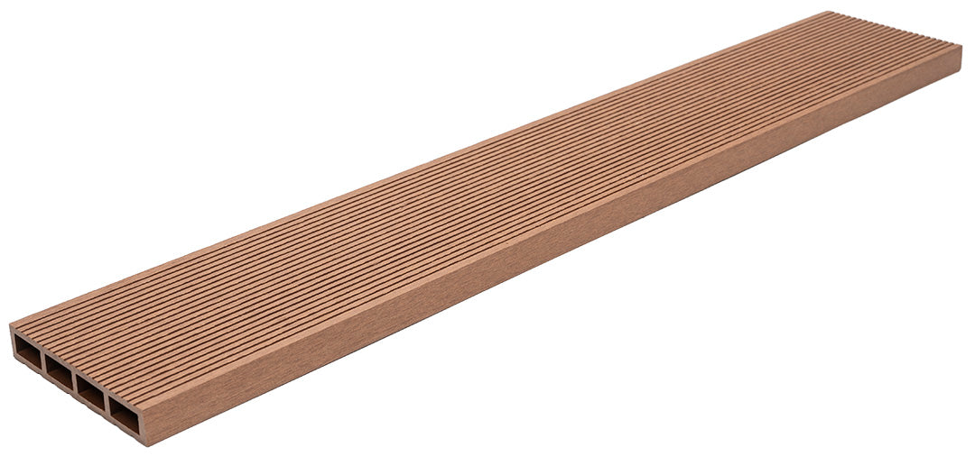 WPC Περίφραξης Διπλής Όψης 50150 Teak 120x20mm 3.6mtr