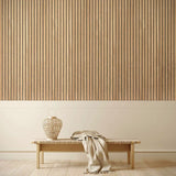 3D WPC Συνθετικό Panel 2ης Γενιάς Με Πηχάκια 5550 Light Oak 25mm x 147.5mm 2.9mtr