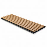 3D WPC Συνθετικό Panel 2ης Γενιάς Με Πηχάκια 5580 Oak 25mm x 147.5mm 2.9mtr