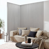 3D PS Panel Με Πηχάκια Piano 00 WALNUT/DARK GREY 122x12mm 2.9mtr
