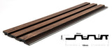 3D PS Panel Με Πηχάκια Piano 54 122x12mm 2.9mtr