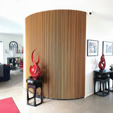 Acoustic 3D Wall Panel COMFORT 8090 PECAN 9x600x2780mm