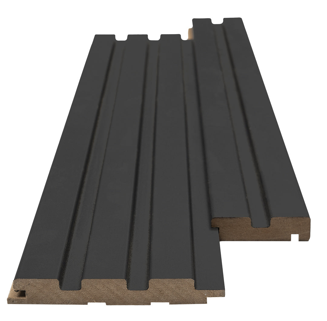 Πηχάκι Διπλό Έναρξης Για 3D Wall Panel MDF Beat Deluxe 507090 Black Lead 16mm x 66.5mm x 2750mm