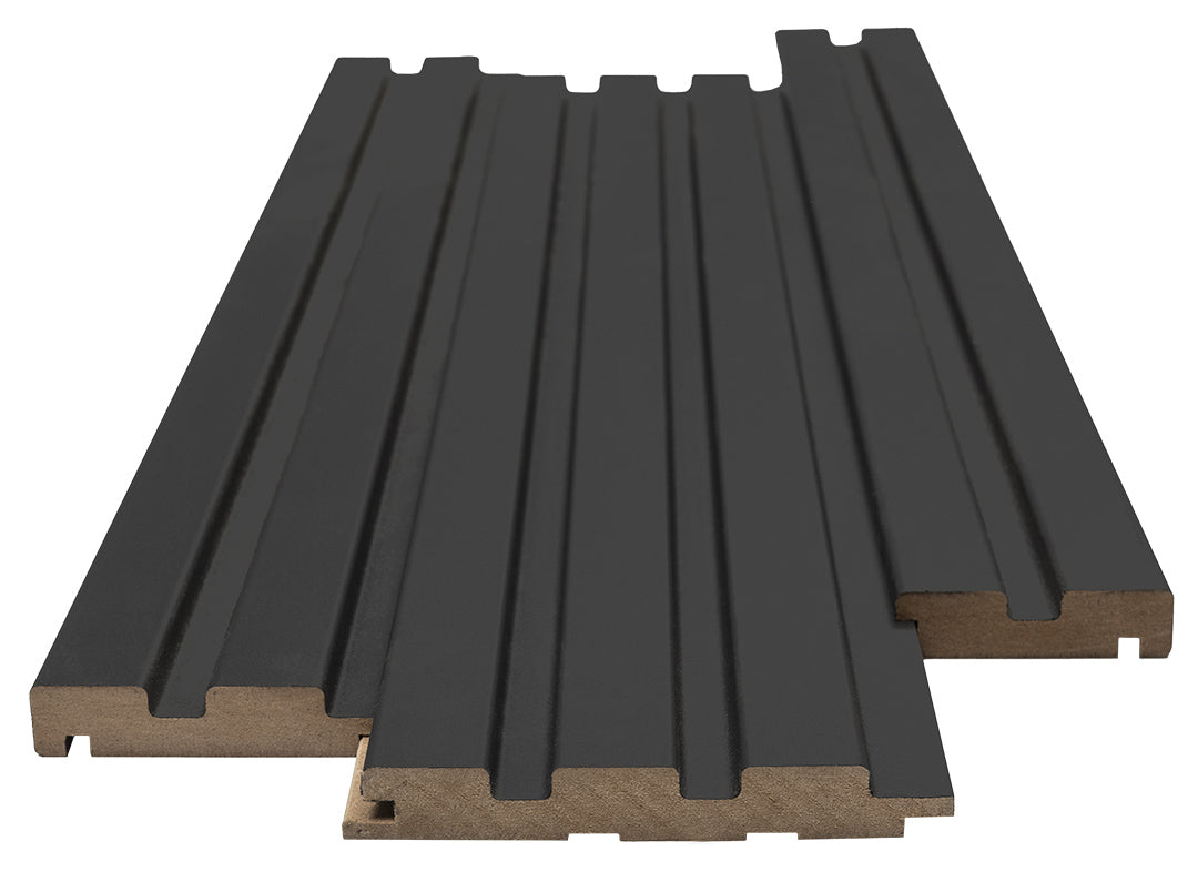 Πηχάκι Διπλό Έναρξης Για 3D Wall Panel MDF Beat Deluxe 507090 Black Lead 16mm x 66.5mm x 2750mm