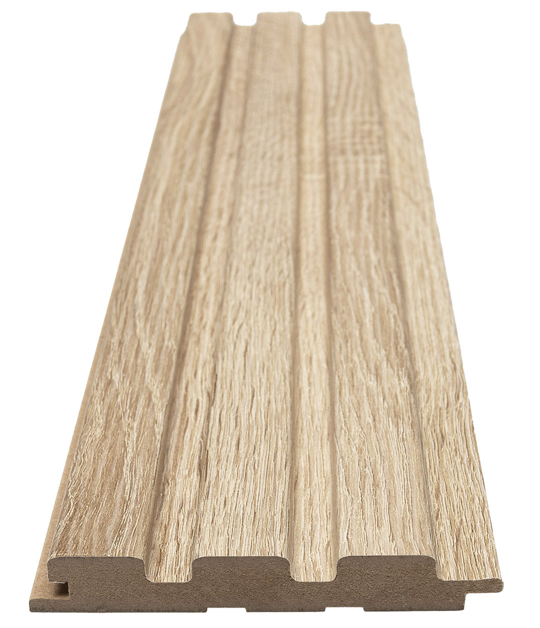 3D Wall Panel MDF Wave Standard 501050 Sonoma Oak Με Πηχάκια 2750mm x 119mm x 16mm