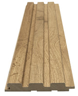 3D Wall Panel MDF Beat ST 508090 Pecan Με Πηχάκια 2750mm x 119mm x 16mm