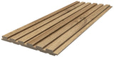 3D Wall Panel MDF Beat ST 508090 Pecan Με Πηχάκια 2750mm x 119mm x 16mm