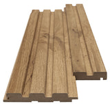 Πηχάκι Διπλό Έναρξης Για 3D Wall Panel MDF Beat ST 508090 Pecan 16mm x 66,5mm 2.75mtr