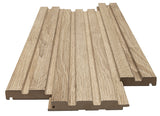 Πηχάκι Διπλό Τελειώματος Για 3D Wall Panel MDF Beat ST 50150 Sonoma Oak 16mm x 77mm 2.75mtr
