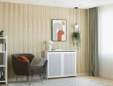 3D Wall Panel MDF Wave Standard 801050 Sonoma Oak Με Πηχάκια 2750mm x 119mm x 16mm