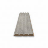 3D Wall Panel MDF Wave Standard 804070 Chicago Concrete Με Πηχάκια 2750mm x 119mm x 16mm