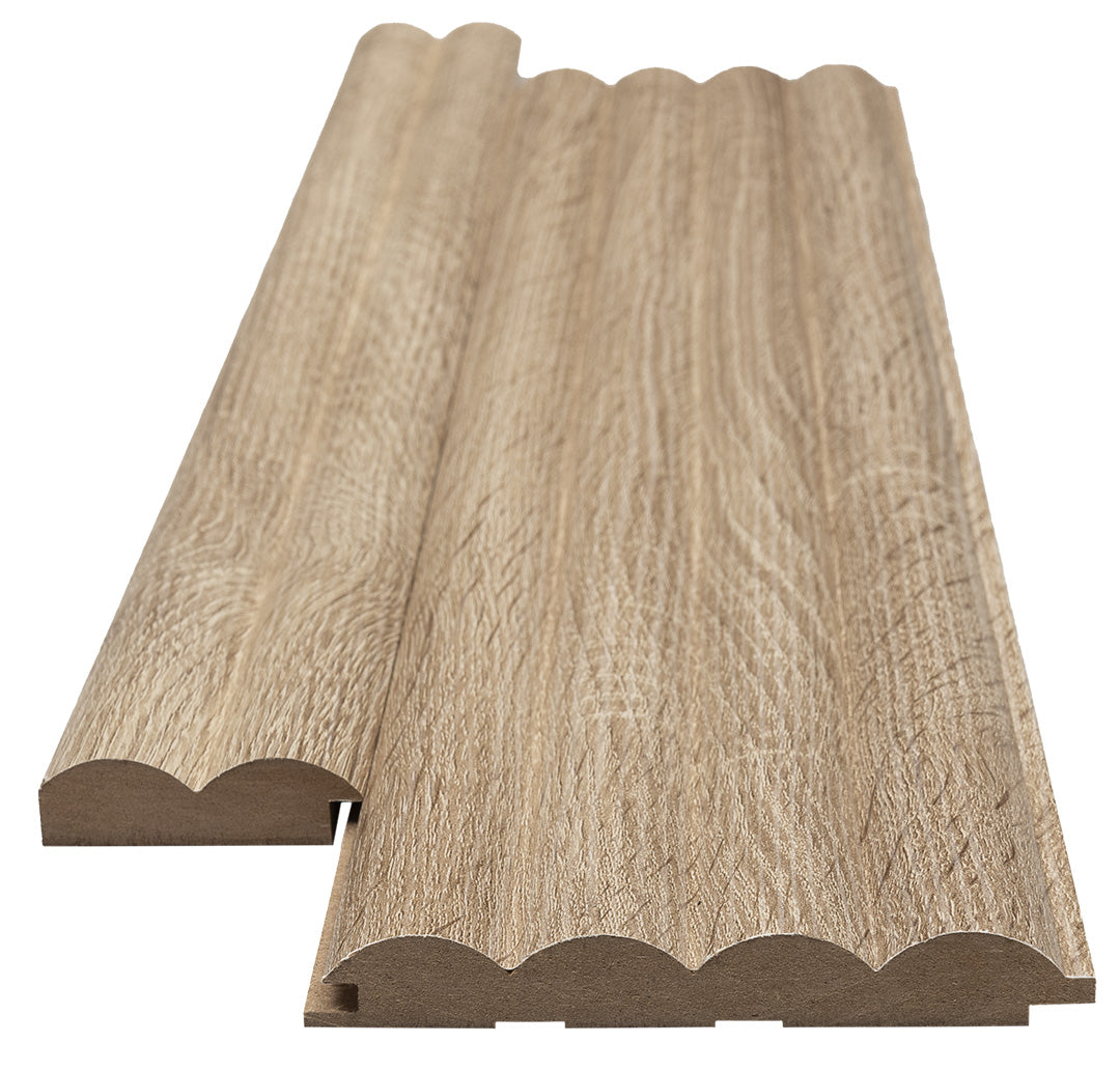 Πηχάκι Διπλό Έναρξη - Τελείωμα Για 3D Wall Panel MDF Wave Standard 801050 Sonoma Oak 16mm x 55mm x 2750mm