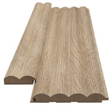 Πηχάκι Διπλό Έναρξη - Τελείωμα Για 3D Wall Panel MDF Wave Standard 801050 Sonoma Oak 16mm x 55mm x 2750mm