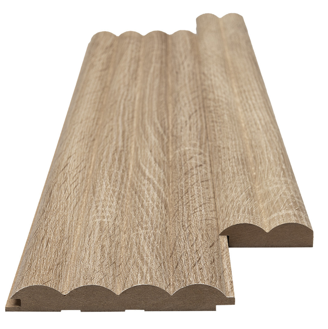 Πηχάκι Διπλό Έναρξη - Τελείωμα Για 3D Wall Panel MDF Wave Standard 801050 Sonoma Oak 16mm x 55mm x 2750mm