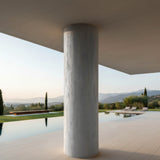 Panel Εύκαμπτης Πέτρας 104040 TRAVERTINE 600mm x 1200mm LIGHT GREY