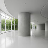 Panel Εύκαμπτης Πέτρας 104040 TRAVERTINE 600mm x 1200mm LIGHT GREY