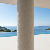 Panel Εύκαμπτης Πέτρας 108010 ROUGH GRANITE 600mm x 1200mm PURE WHITE