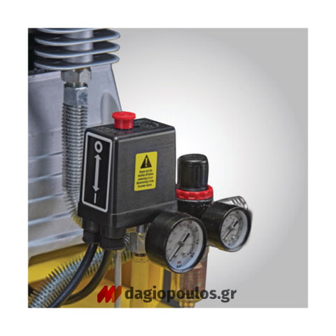 FF Group AC-B 90/4MC PRO 46589 Αεροσυμπιεστής Κομπρεσέρ Αέρα Mε Ιμάντα 4.0Hp 90Ltr