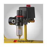 FF Group AC-B 90/4MC PRO 46589 Αεροσυμπιεστής Κομπρεσέρ Αέρα Mε Ιμάντα 4.0Hp 90Ltr