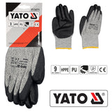 Yato YT-74772 Γάντια Εργασίας Με Αντικοπτική Προστασία HPPE 10" XL
