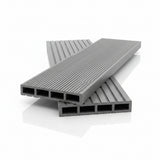 WPC Περίφραξης Διπλής Όψης 5055 Grey 120x20mm 3.6mtr