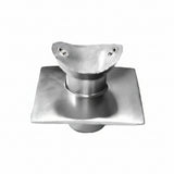 Αποστάτης Κουπαστής Σταθερός 25mm x 60mm Για Κολώνα 50x50mm