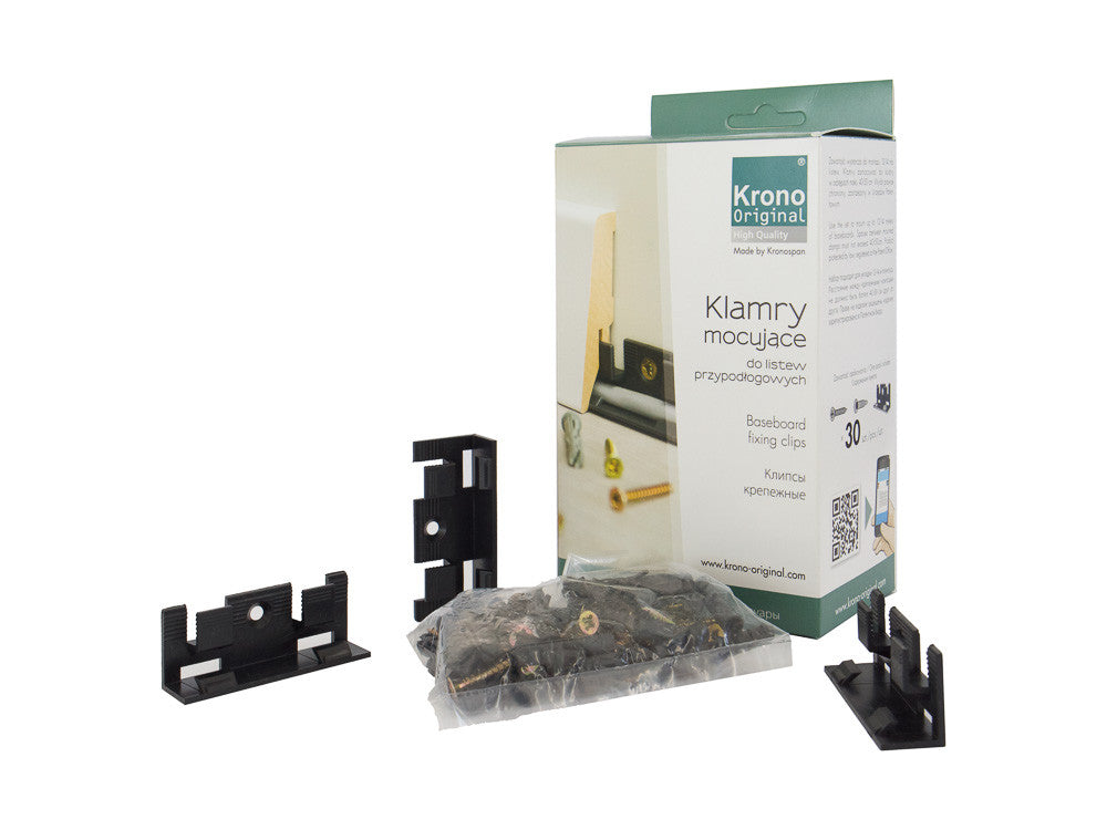 Krono Original Κ5Μ Πλαστικά Κλιπ Στερέωσης Για Περβάζια (18x58) Σετ 30 Τεμ