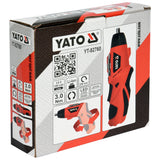 Yato YT-82760 Κατσαβίδι Μπαταρίας Επαναφορτιζόμενο 3.6V 1300mAh