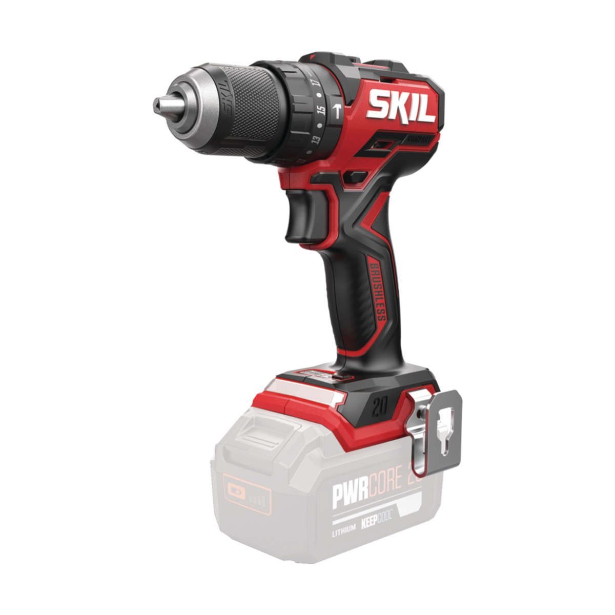 Skil 3075 CA - 3231 CA 20V Max ΣΕΤ Brushless Κρουστικό Δραπανοκατσάβιδο - Παλμικό Κατσαβίδι 20V Li-Ion 2 Μπατ.4.0Ah - Ταχυφορτιστής - Βαλίτσα