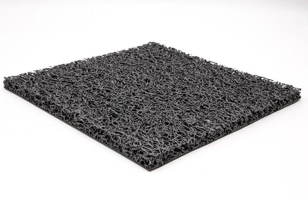 Πλαστικό Δάπεδο Spaghetti 17mm 1.22mtr ΓΚΡΙ ΣΚΟΥΡΟ