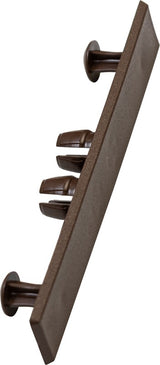 Τάπα Πλαστική Για Deck Δαπέδου Premium 23mm 620110 WALNUT