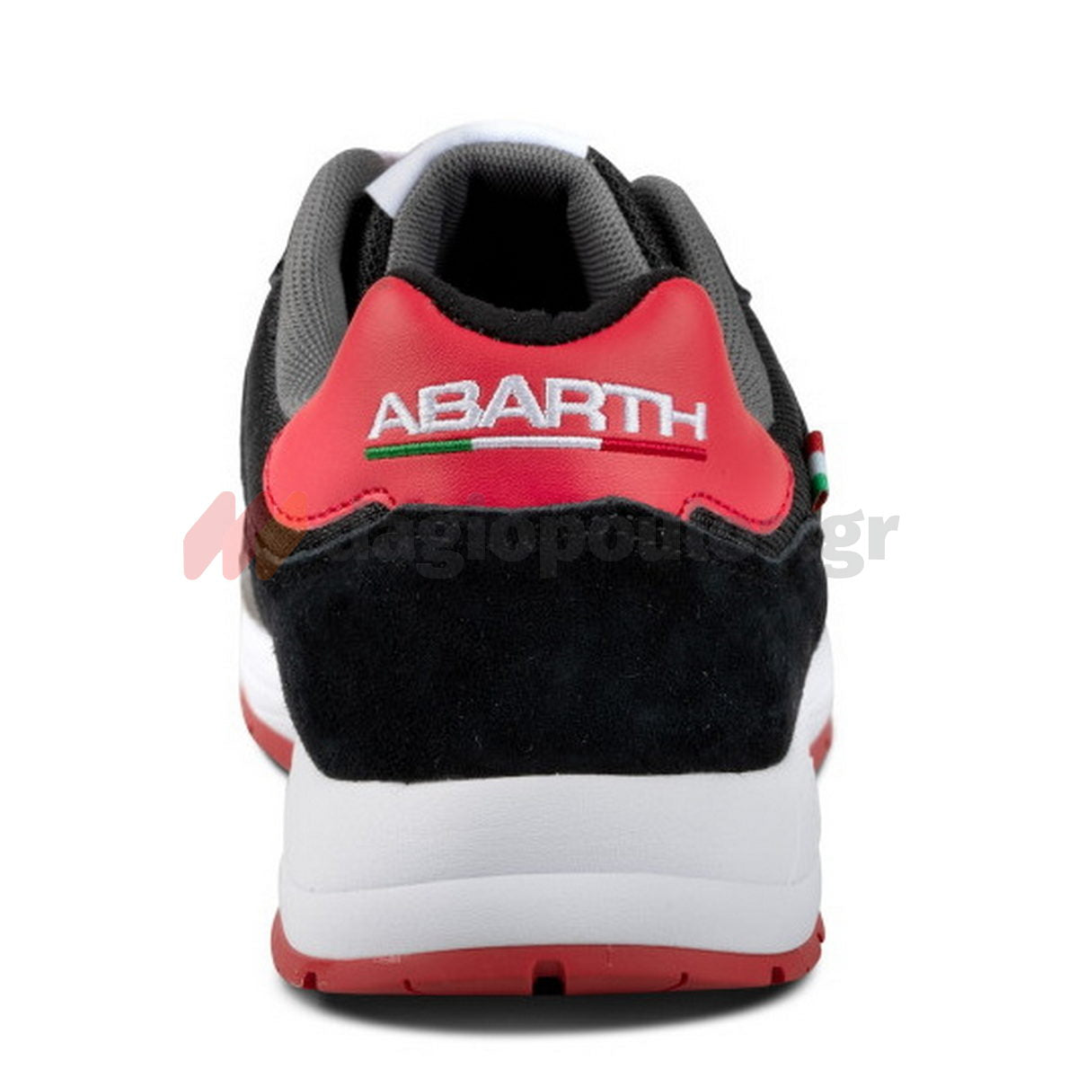 Abarth 595 Back Red S3S SRC Παπούτσια Ασφαλείας Εργασίας Χαμηλή Με ΜΗ Μεταλλική Προστασία