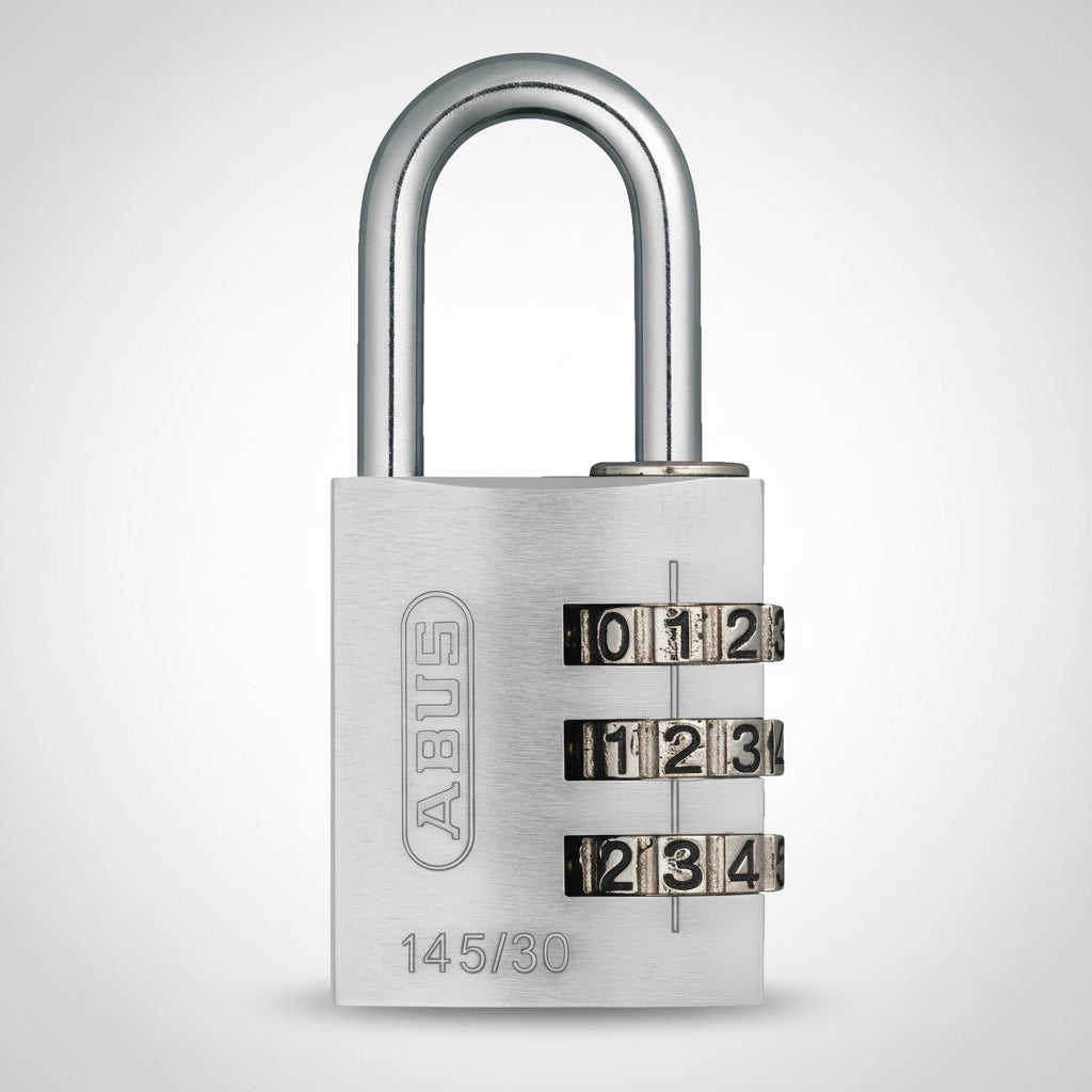 Abus 145/30 Titalium Λουκέτο Ασφαλείας Συνδυασμού 30mm ΑΣΗΜΙ