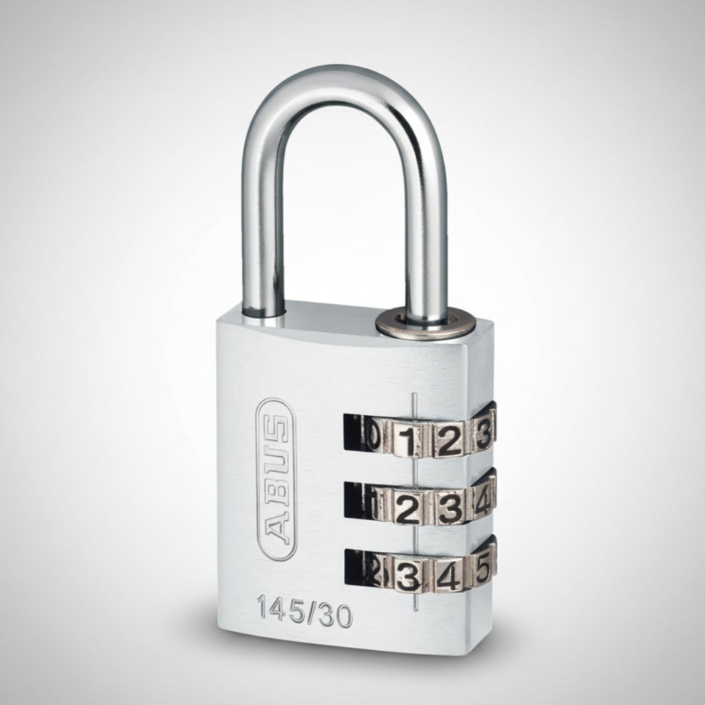 Abus 145/30 Titalium Λουκέτο Ασφαλείας Συνδυασμού 30mm ΑΣΗΜΙ